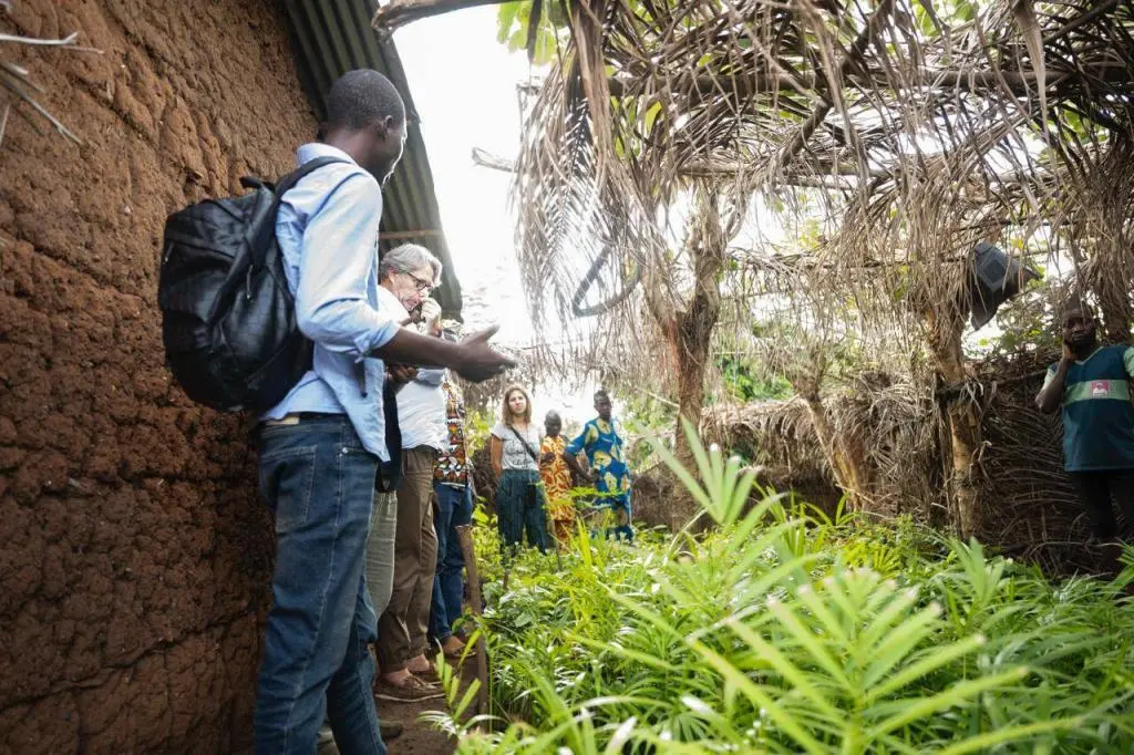 Presentación de un vivero a nuestros patrocinadores