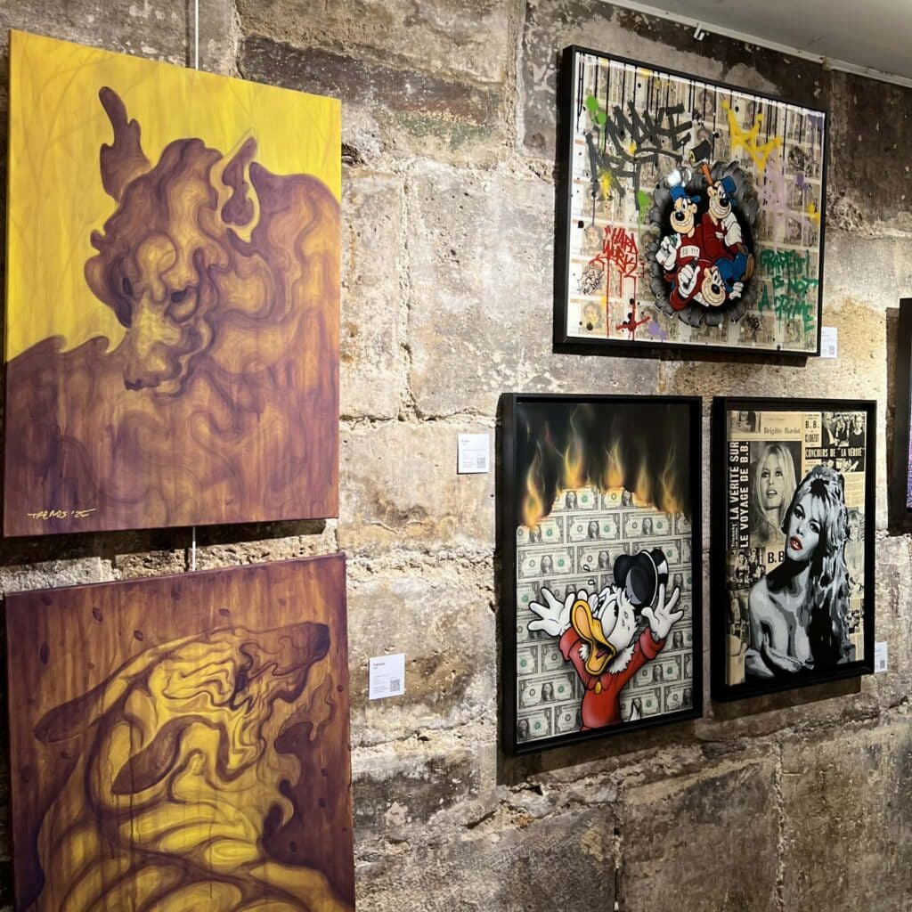 Solidarit'art - vente aux enchères street art - Photo de la galerie